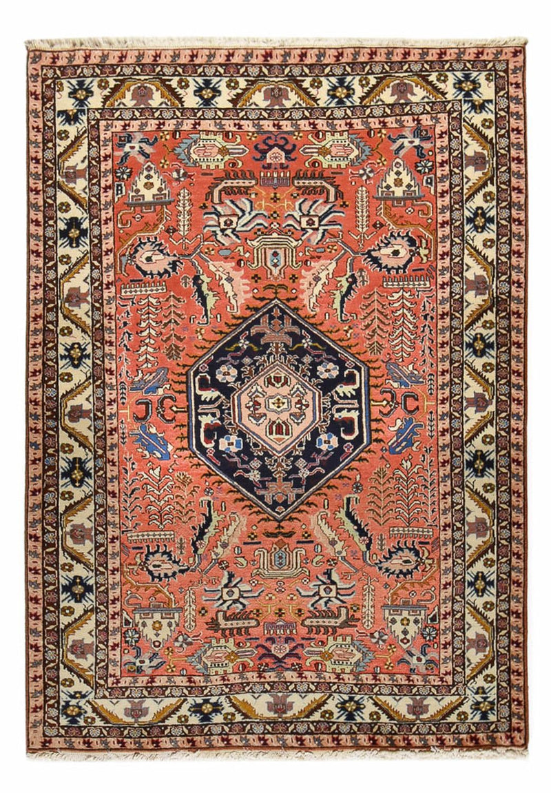 Alfombra persa - Nómada - 200 x 142 cm - rojo