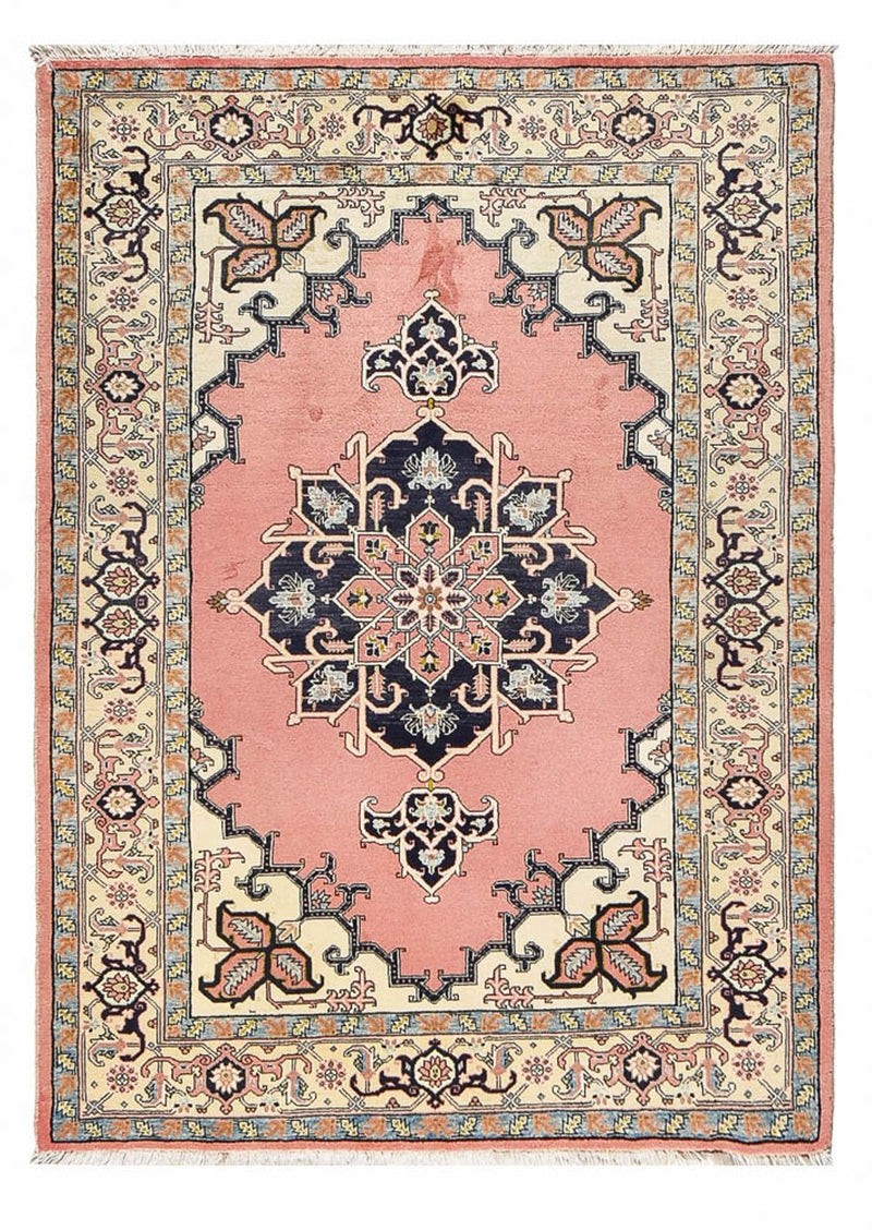 Alfombra persa - Nómada - 202 x 148 cm - rosa
