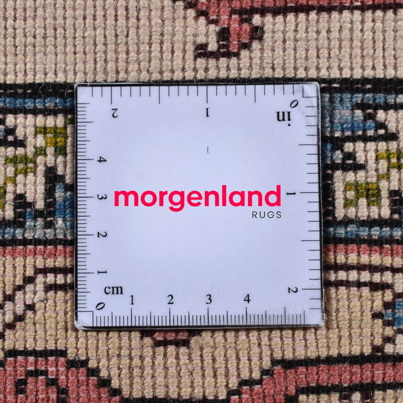 Alfombra persa - Nómada - 202 x 148 cm - rosa