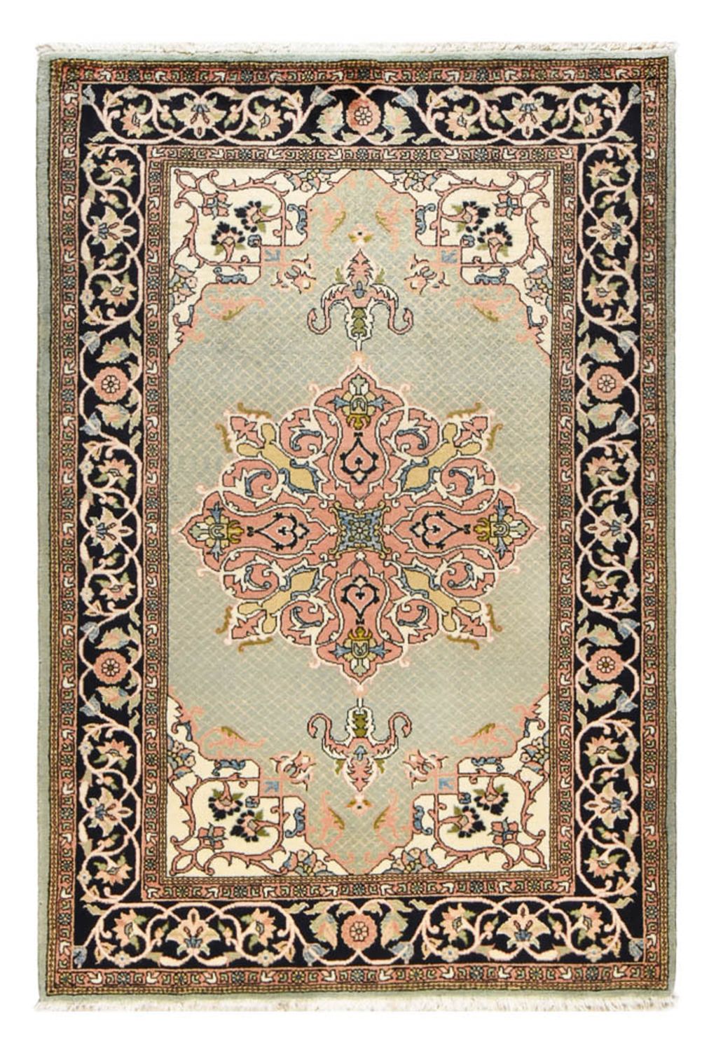 Alfombra persa - Nómada - 208 x 139 cm - multicolor