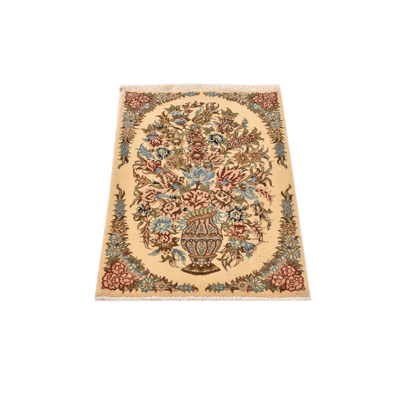 Alfombra persa - Real - 79 x 52 cm - multicolor