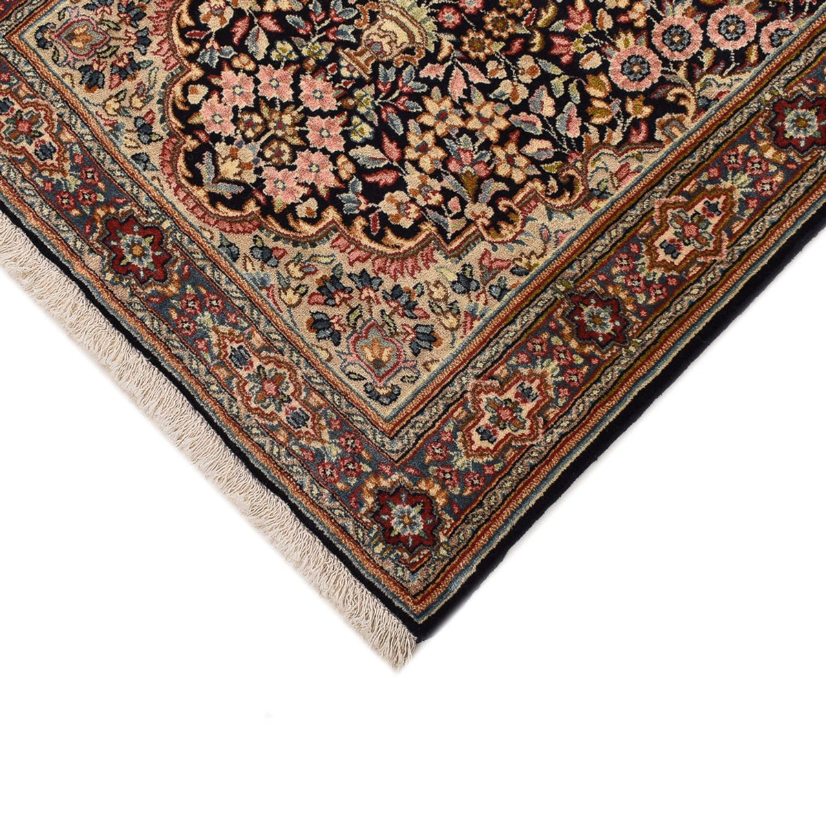 Alfombra de pasillo Alfombra persa - Real - 390 x 85 cm - beige oscuro
