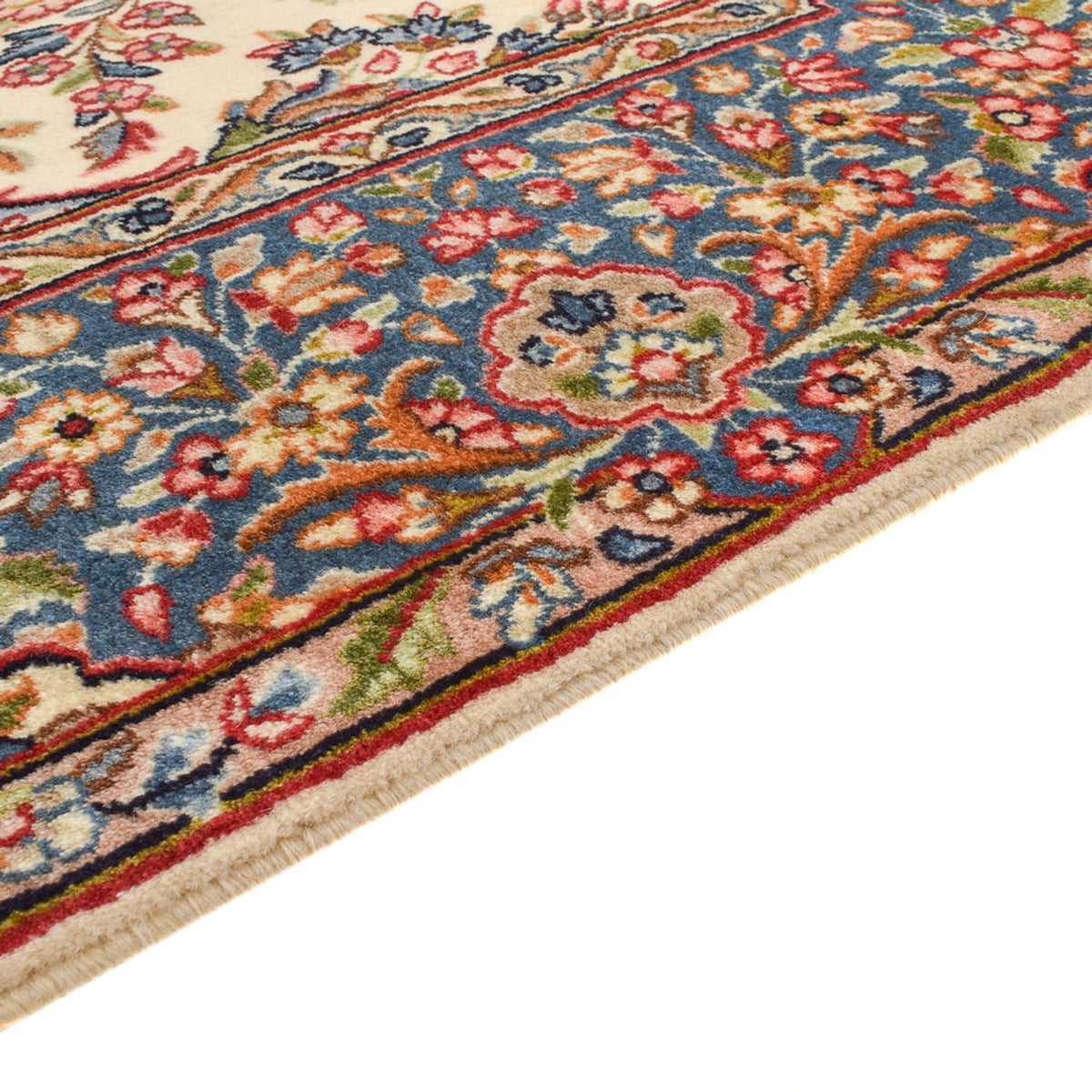 Alfombra persa - Real - 243 x 148 cm - beige oscuro