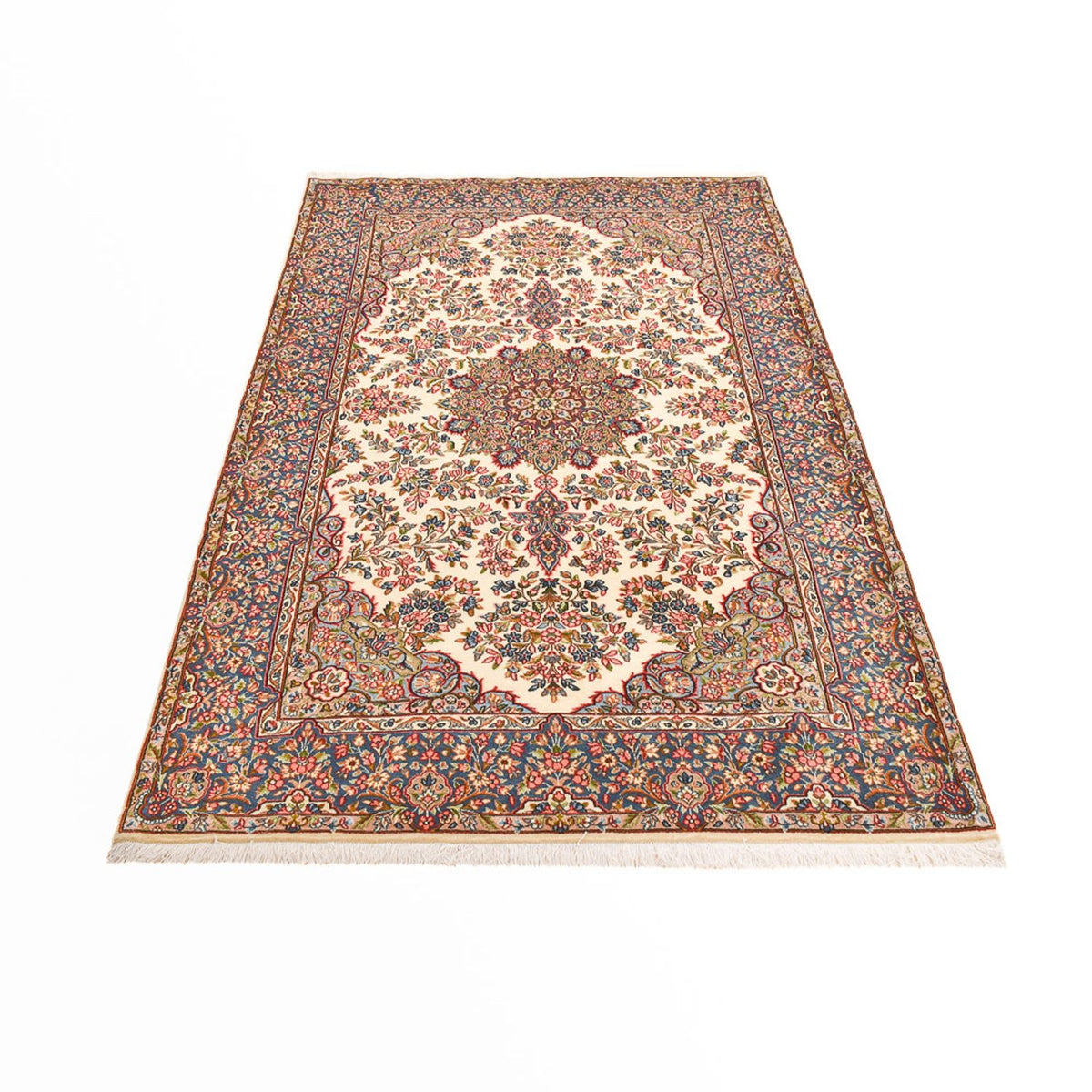Alfombra persa - Real - 243 x 148 cm - beige oscuro
