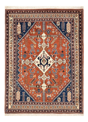 Alfombra Gabbeh - Persa Kashkuli - 157 x 113 cm - multicolor