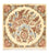 Alfombra persa - Real - 53 x 53 cm - multicolor