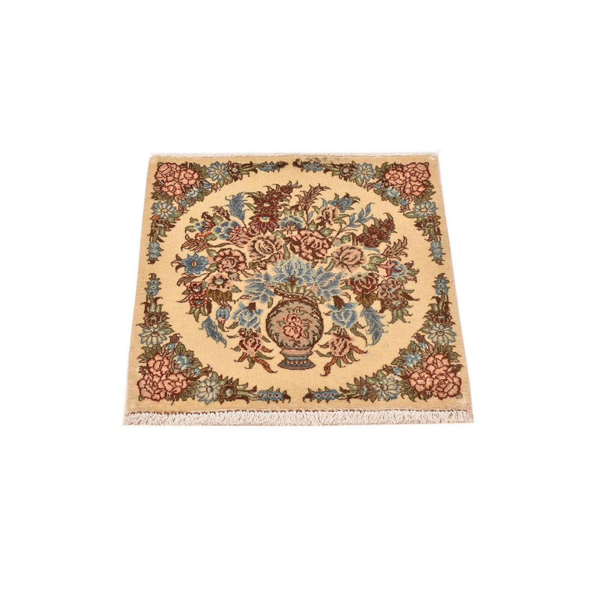 Alfombra persa - Real - 53 x 53 cm - multicolor