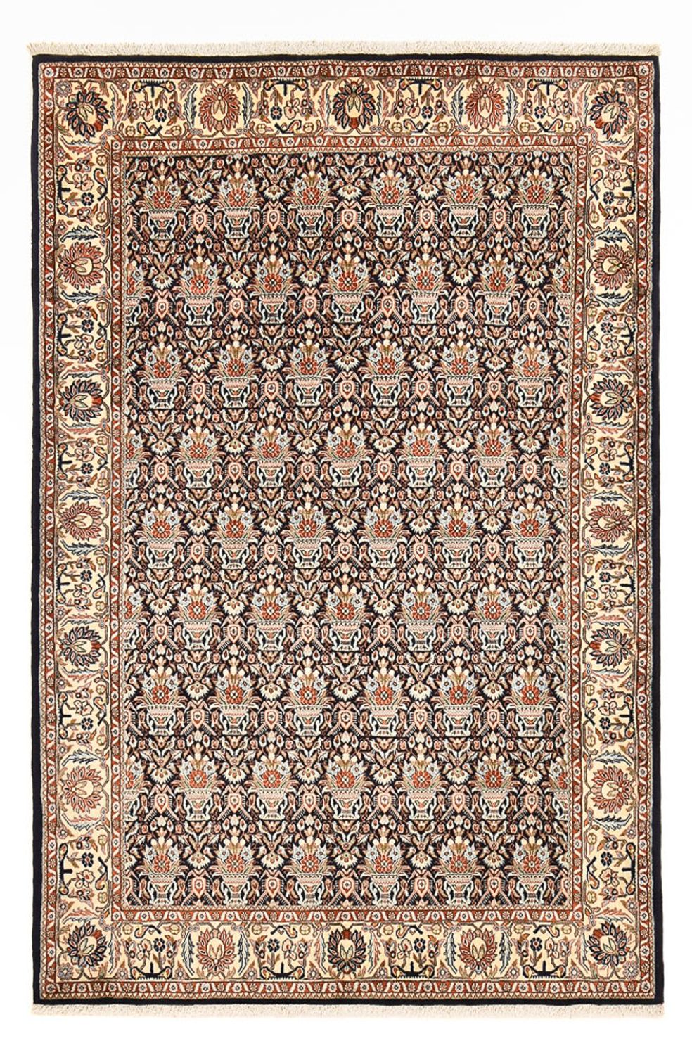 Alfombra Gabbeh - Persa Kashkuli - 210 x 139 cm - beige oscuro