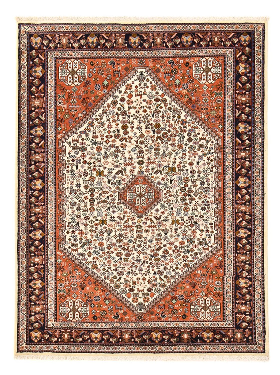 Alfombra Gabbeh - Persa Kashkuli - 192 x 147 cm - multicolor