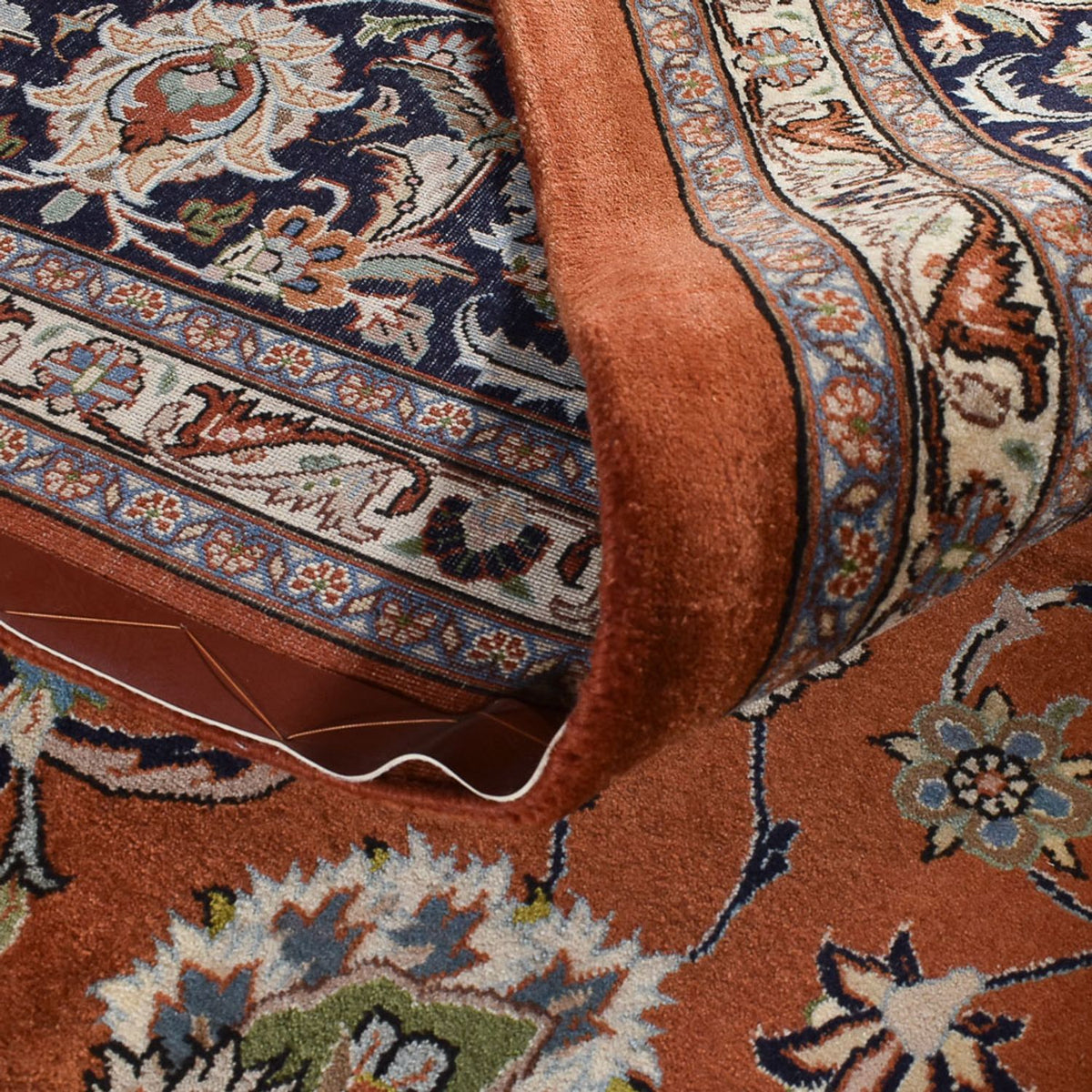 Alfombra persa - Clásica - Real - 386 x 298 cm - óxido