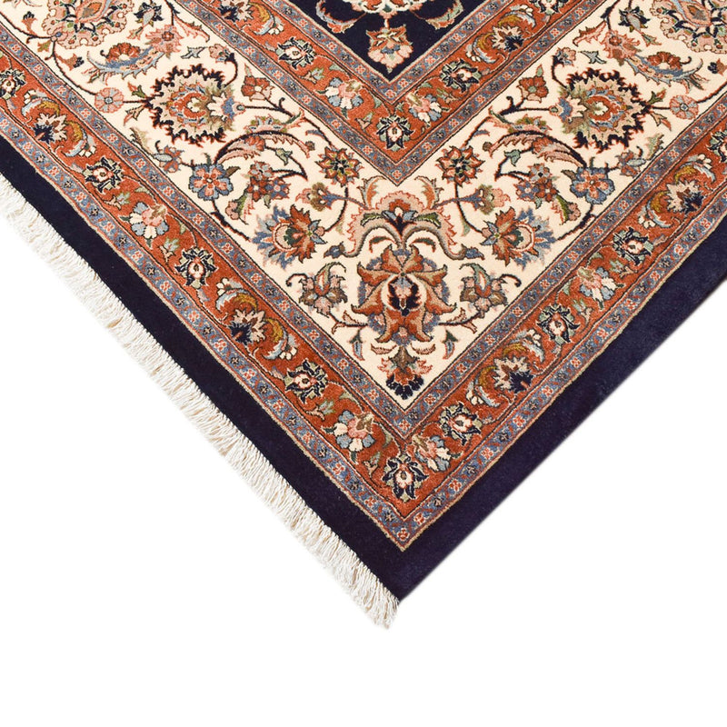 Alfombra persa - Clásica - Real - 390 x 295 cm - azul oscuro