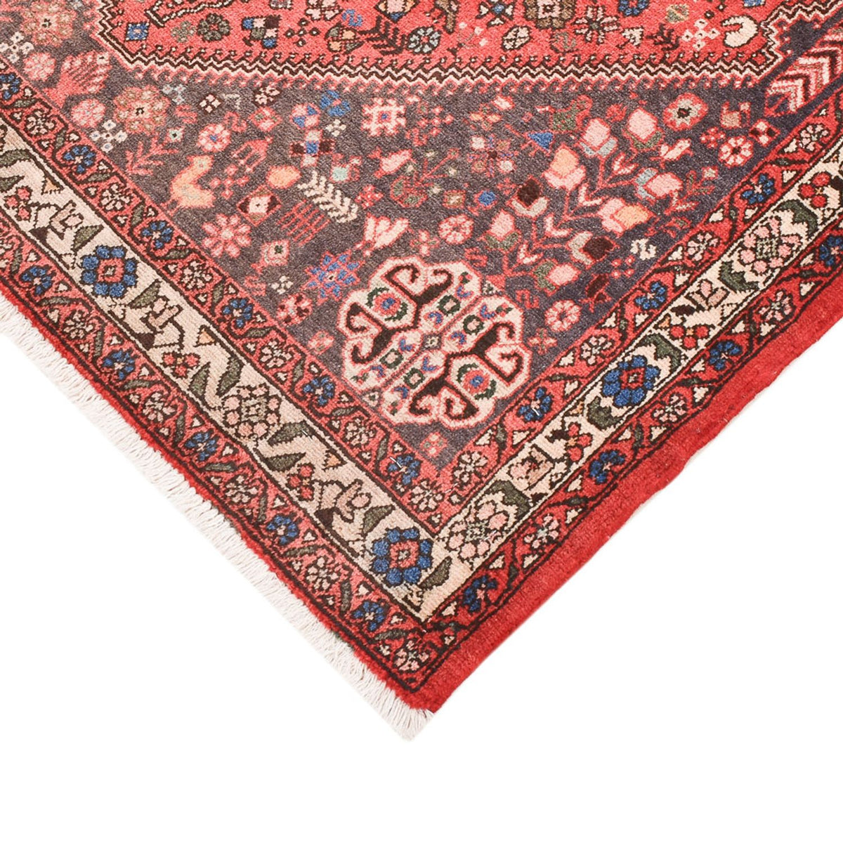 Alfombra persa - Nómada - 153 x 107 cm - rojo
