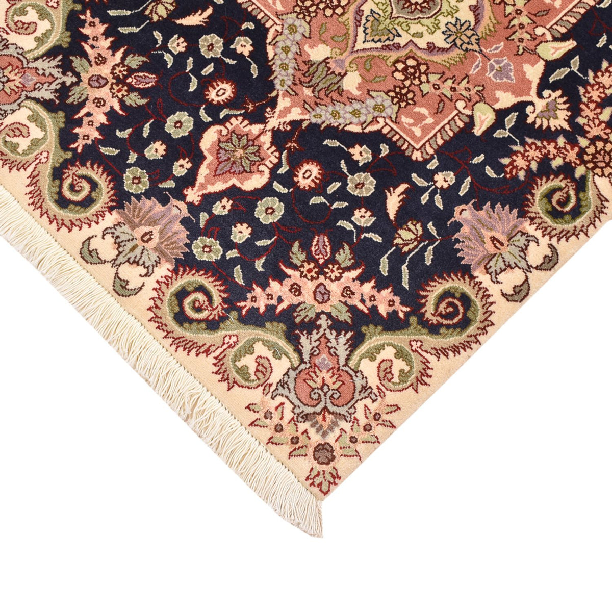 Alfombra Persa - Tabriz - Real - 92 x 60 cm - multicolor