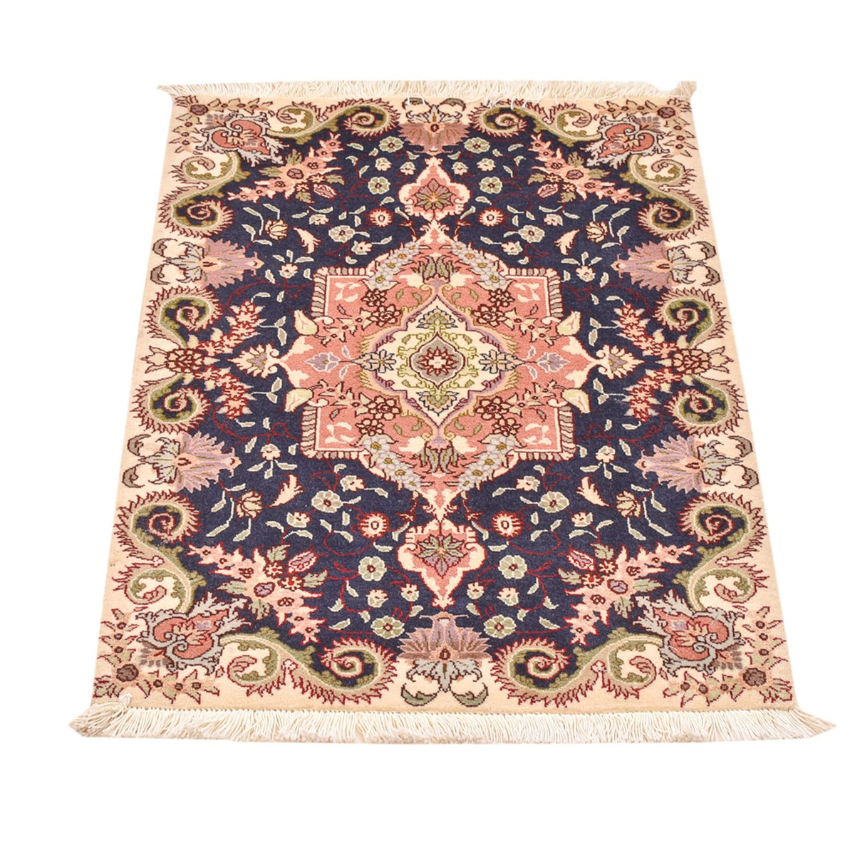 Alfombra Persa - Tabriz - Real - 92 x 60 cm - multicolor