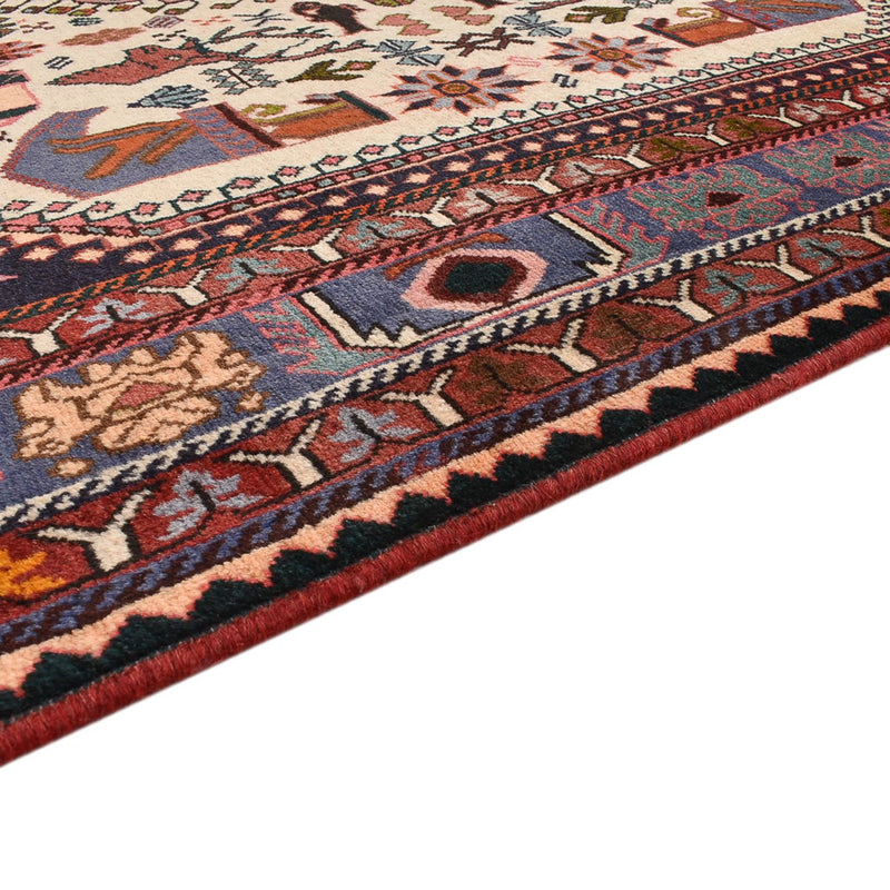 Alfombra Gabbeh - Persa Kashkuli - 252 x 156 cm - multicolor