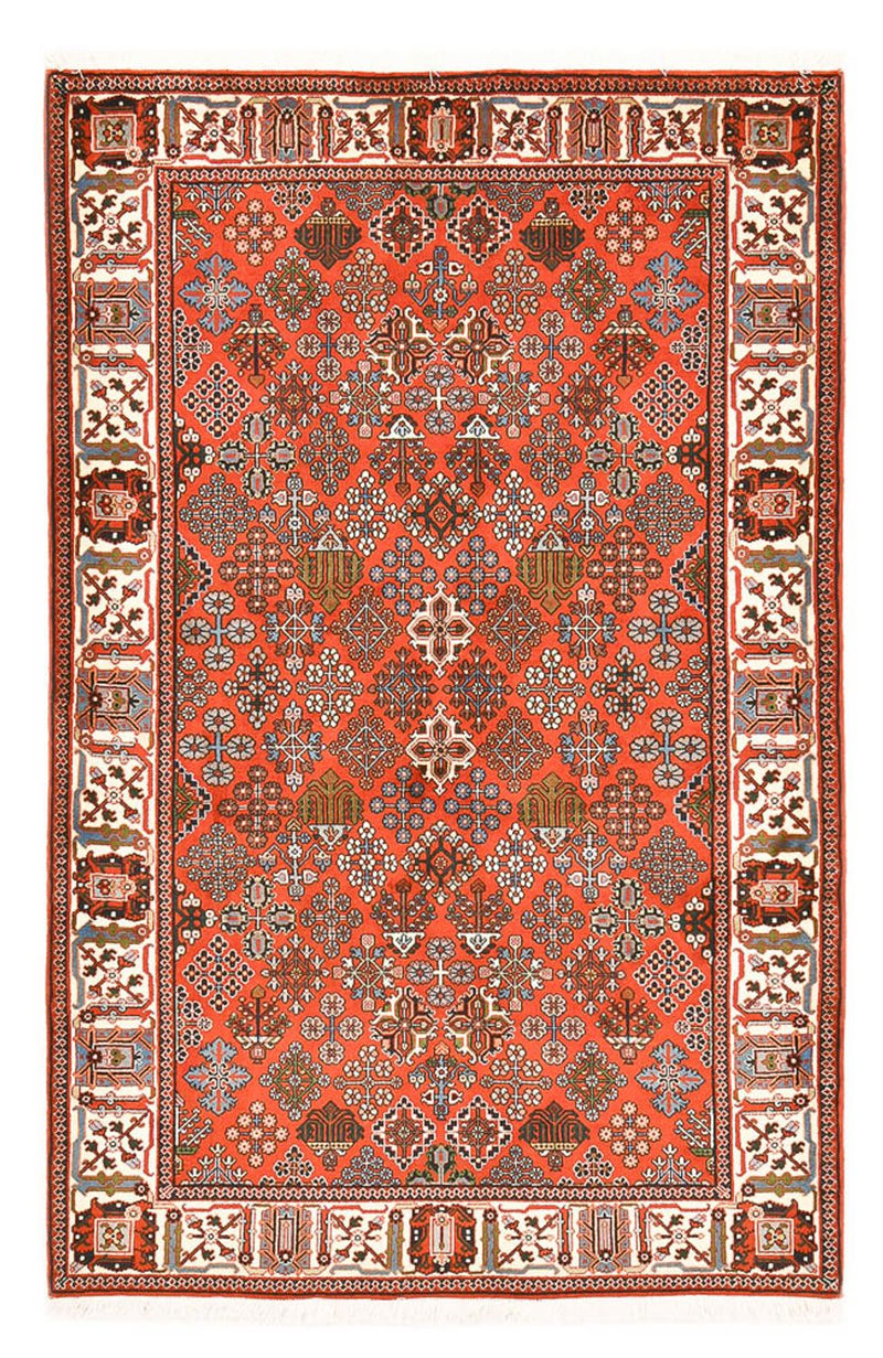 Alfombra Gabbeh - Persa Kashkuli - 205 x 133 cm - rojo