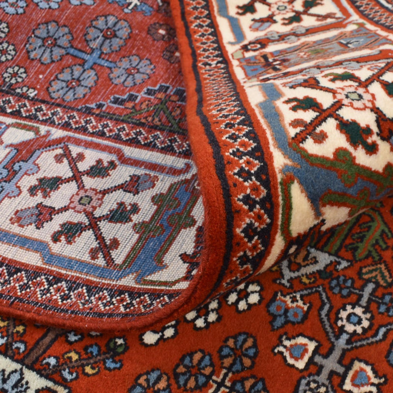 Alfombra Gabbeh - Persa Kashkuli - 205 x 133 cm - rojo