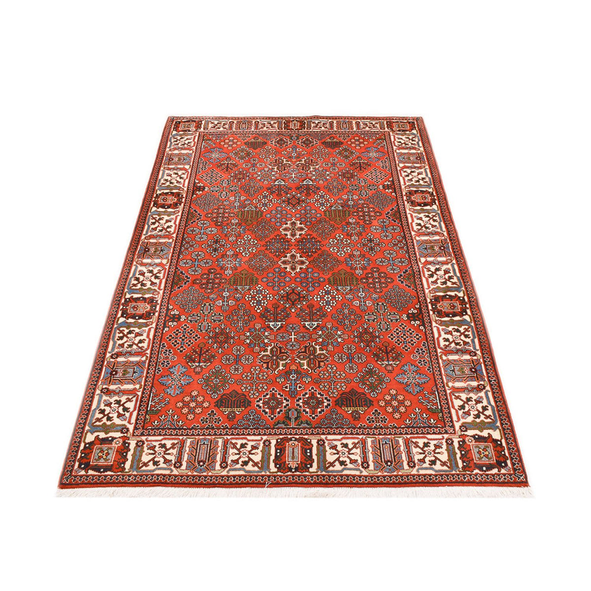 Alfombra Gabbeh - Persa Kashkuli - 205 x 133 cm - rojo