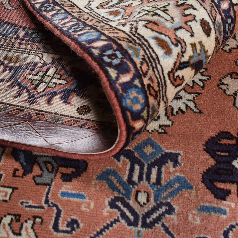 Alfombra persa - Nómada - 209 x 143 cm - rojo claro