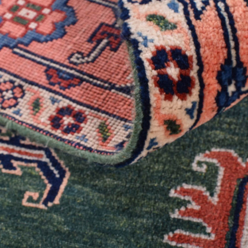 Alfombra persa - Nómada - 224 x 143 cm - verde