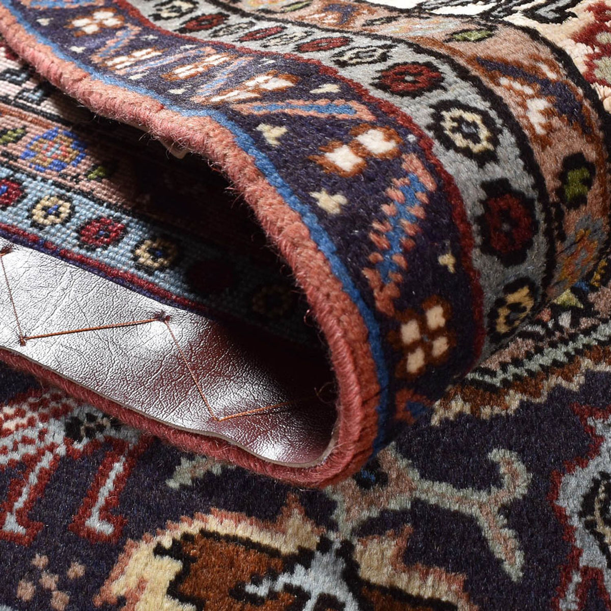 Alfombra persa - Nómada - 204 x 134 cm - multicolor