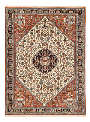 Alfombra Gabbeh - Persa Kashkuli - 203 x 152 cm - arena