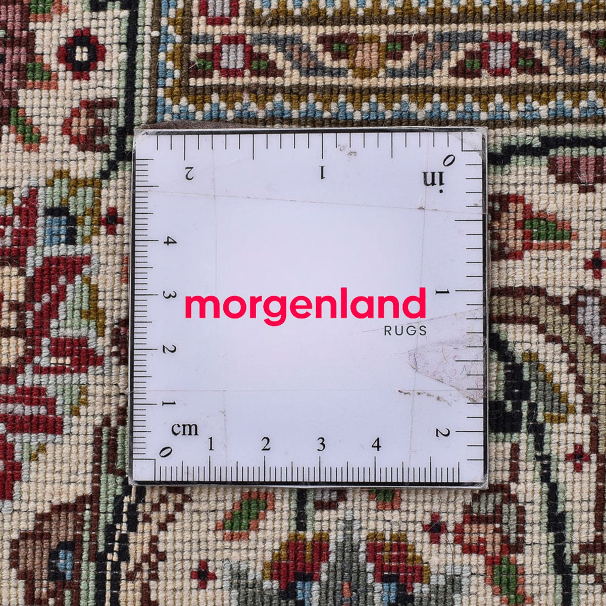 Alfombra Persa - Tabriz - Real - 351 x 250 cm - rojo burdeos