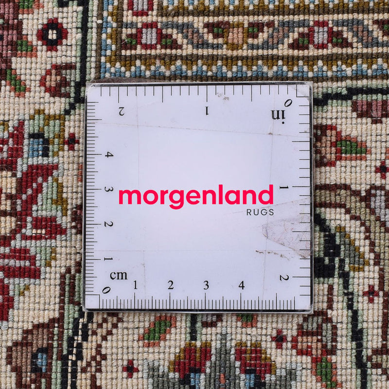 Alfombra Persa - Tabriz - Real - 351 x 250 cm - rojo burdeos