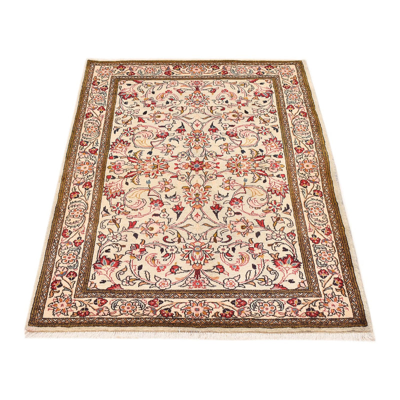 Alfombra persa - Ghom - 156 x 106 cm - crema