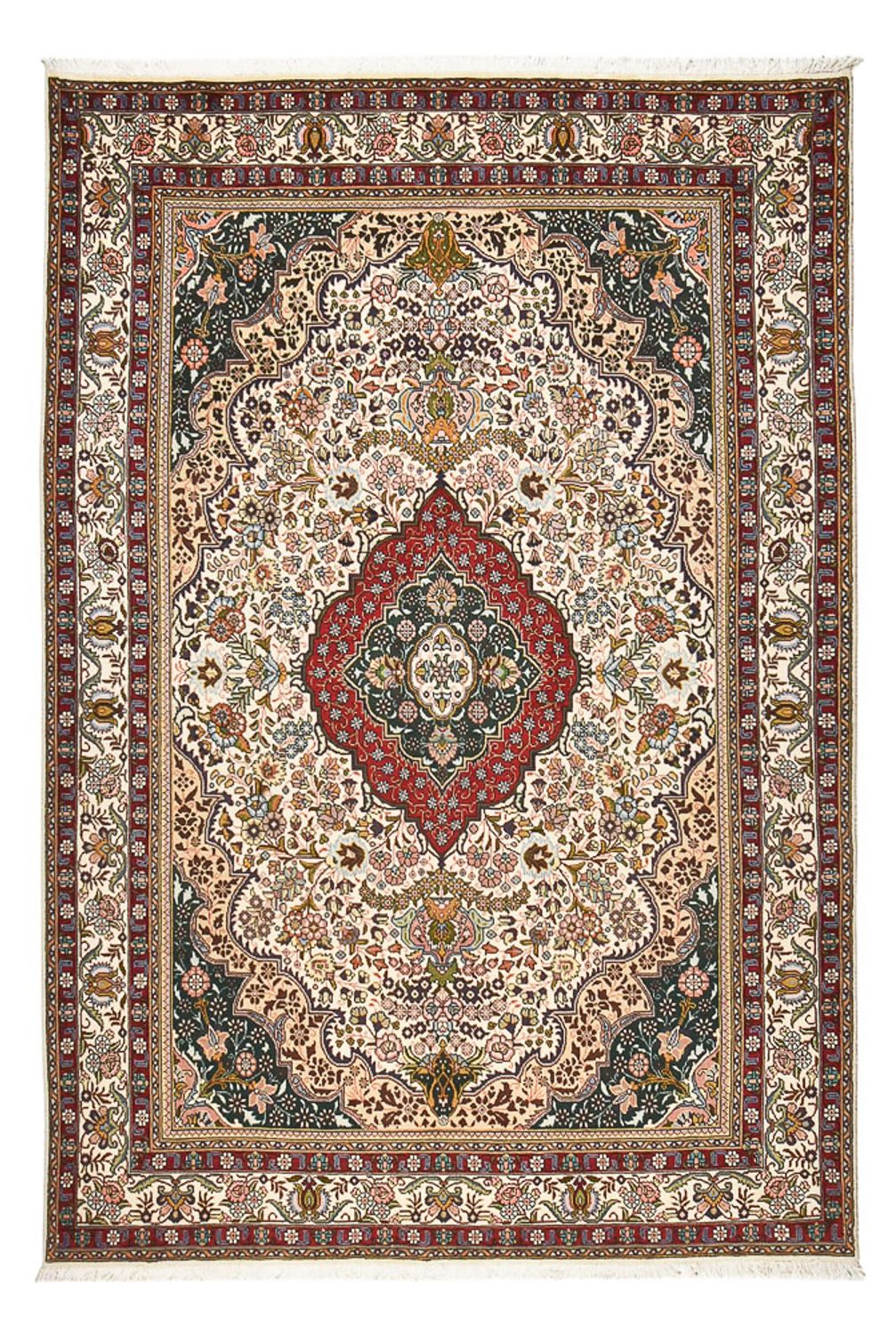 Alfombra Persa - Tabriz - Real - 292 x 200 cm - multicolor