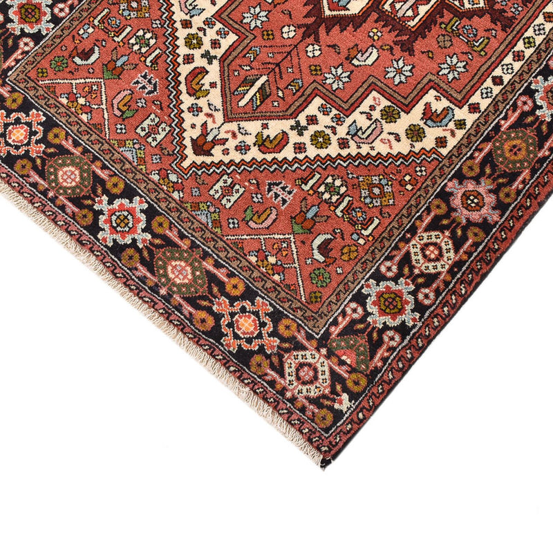 Alfombra persa - Nómada - 123 x 73 cm - rojo claro