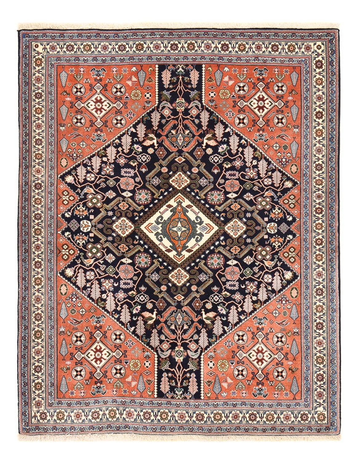 Alfombra Gabbeh - Persa Kashkuli - 203 x 159 cm - multicolor