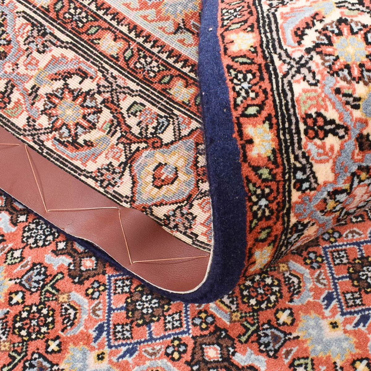 Alfombra persa - Bidjar - 162 x 110 cm - óxido