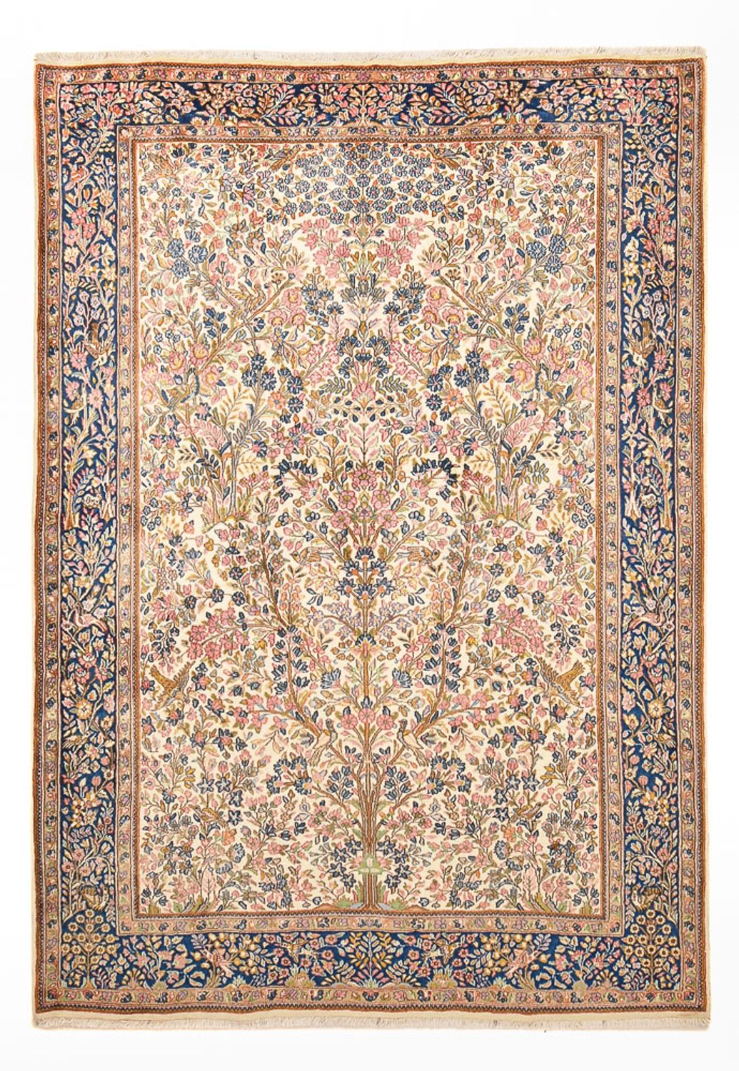 Alfombra persa - Real - 265 x 180 cm - rojo claro