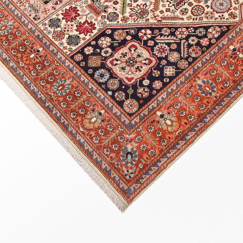 Alfombra Gabbeh - Persa Kashkuli - 218 x 142 cm - multicolor