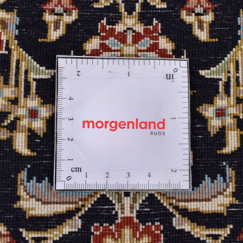 Alfombra de pasillo Alfombra Persa - Ghom - Royal - 205 x 52 cm - beige oscuro