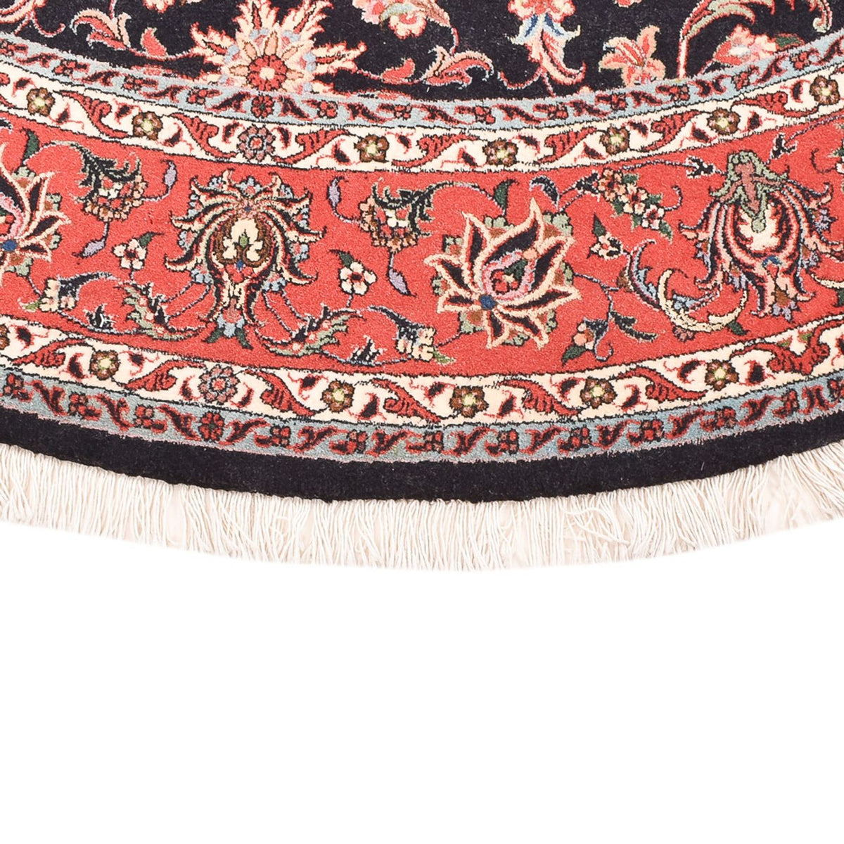 Alfombra persa - Bidjar redondo  - 200 x 200 cm - rojo oscuro