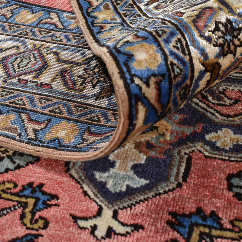 Alfombra persa - Nómada - 196 x 133 cm - rojo claro