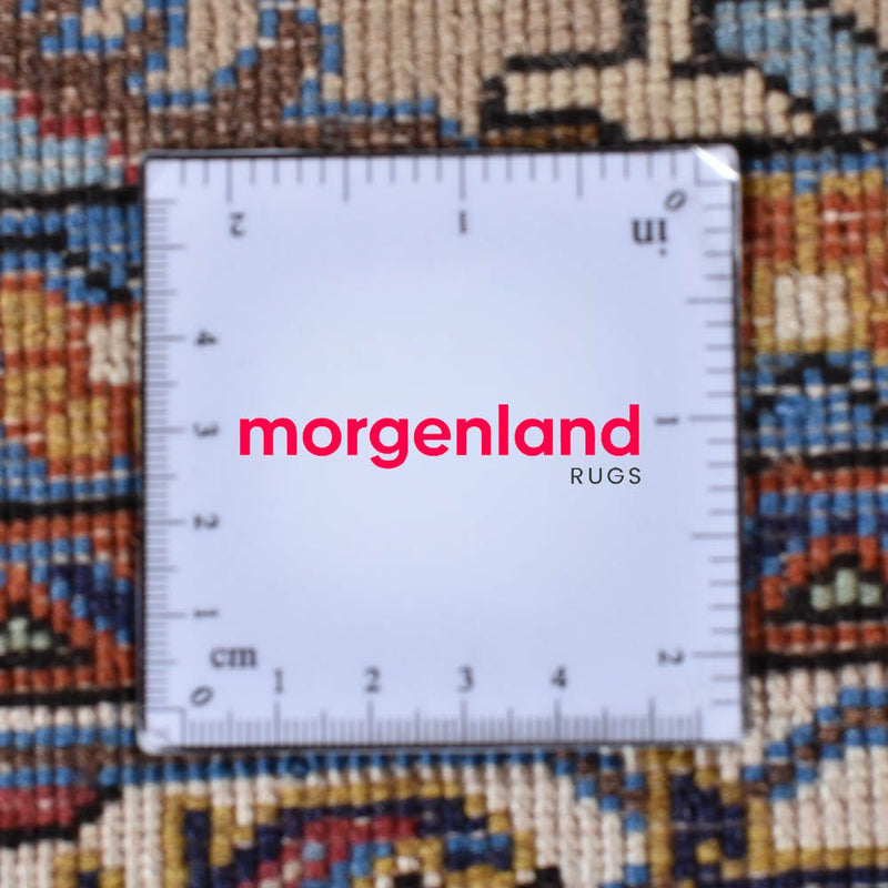 Alfombra persa - Nómada - 196 x 133 cm - rojo claro