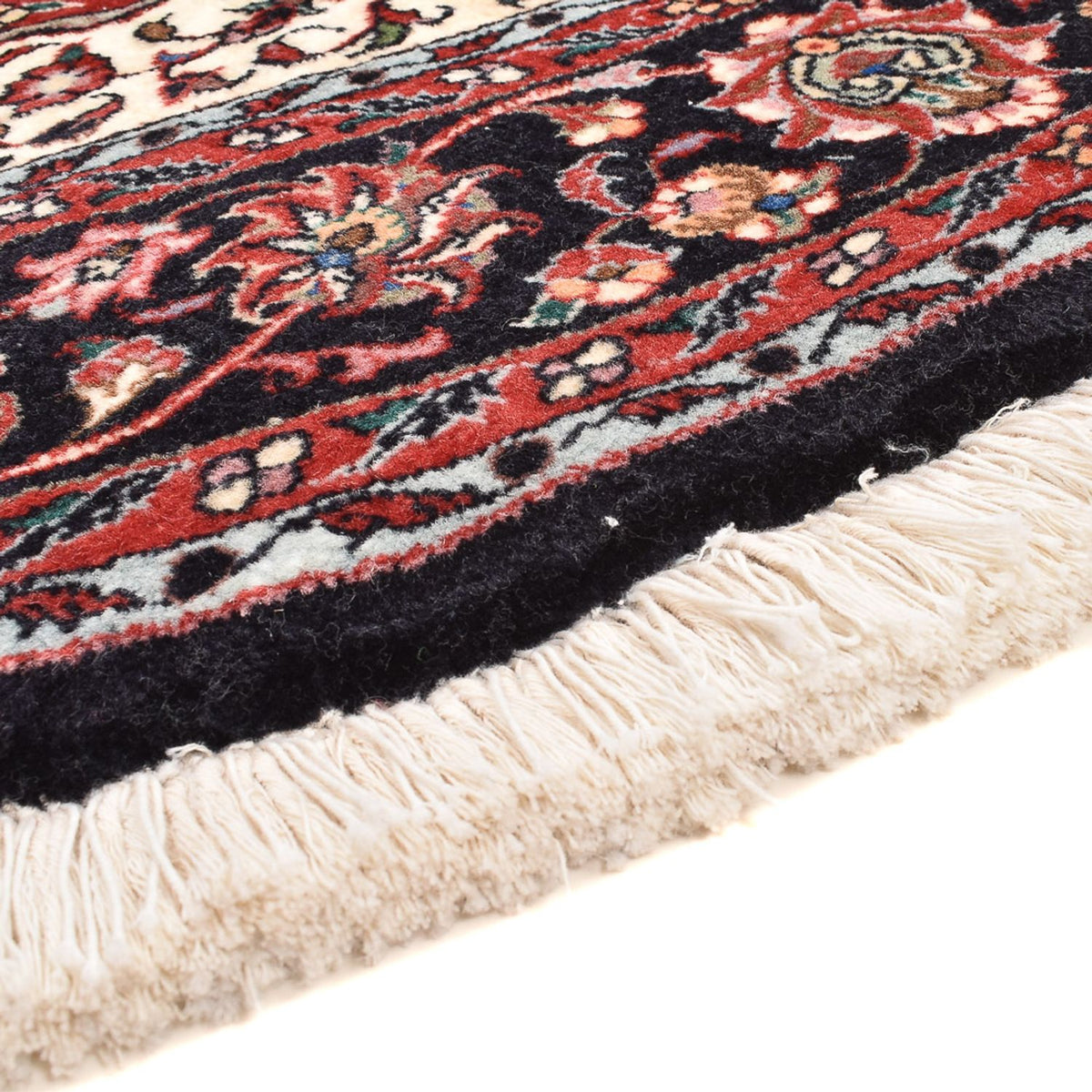 Alfombra persa - Bidjar redondo - 150 x 150 cm - rojo