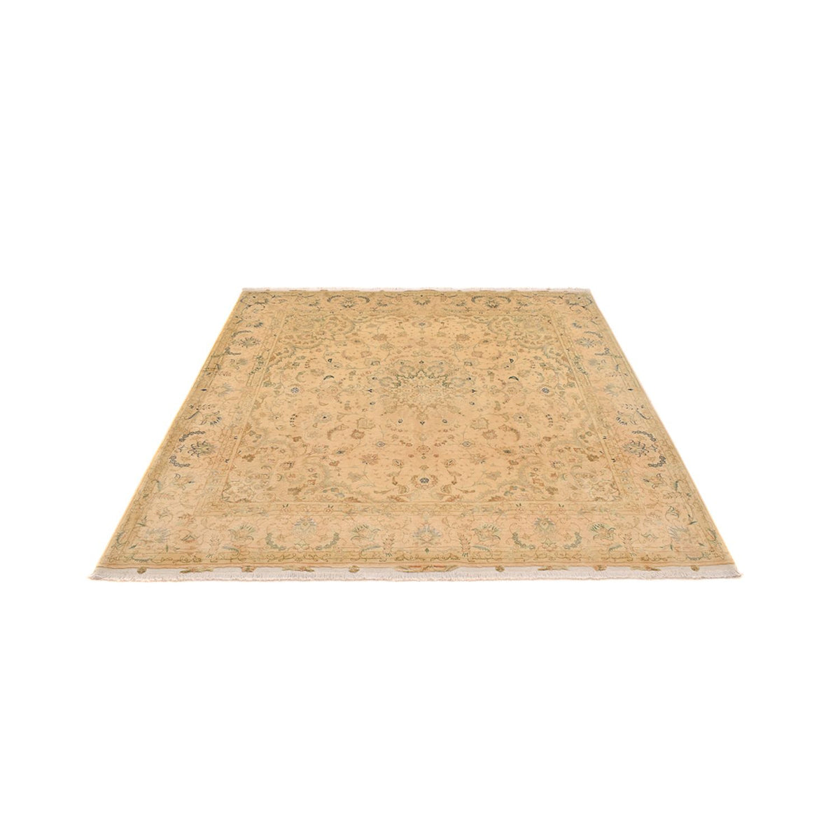 Alfombra Persa - Tabriz - Real cuadrado  - 250 x 244 cm - caramelo