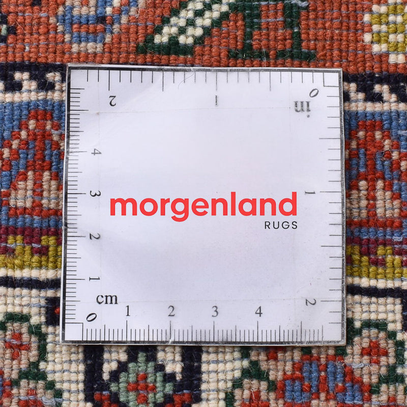 Alfombra Gabbeh - Persa Kashkuli - 207 x 130 cm - azul oscuro