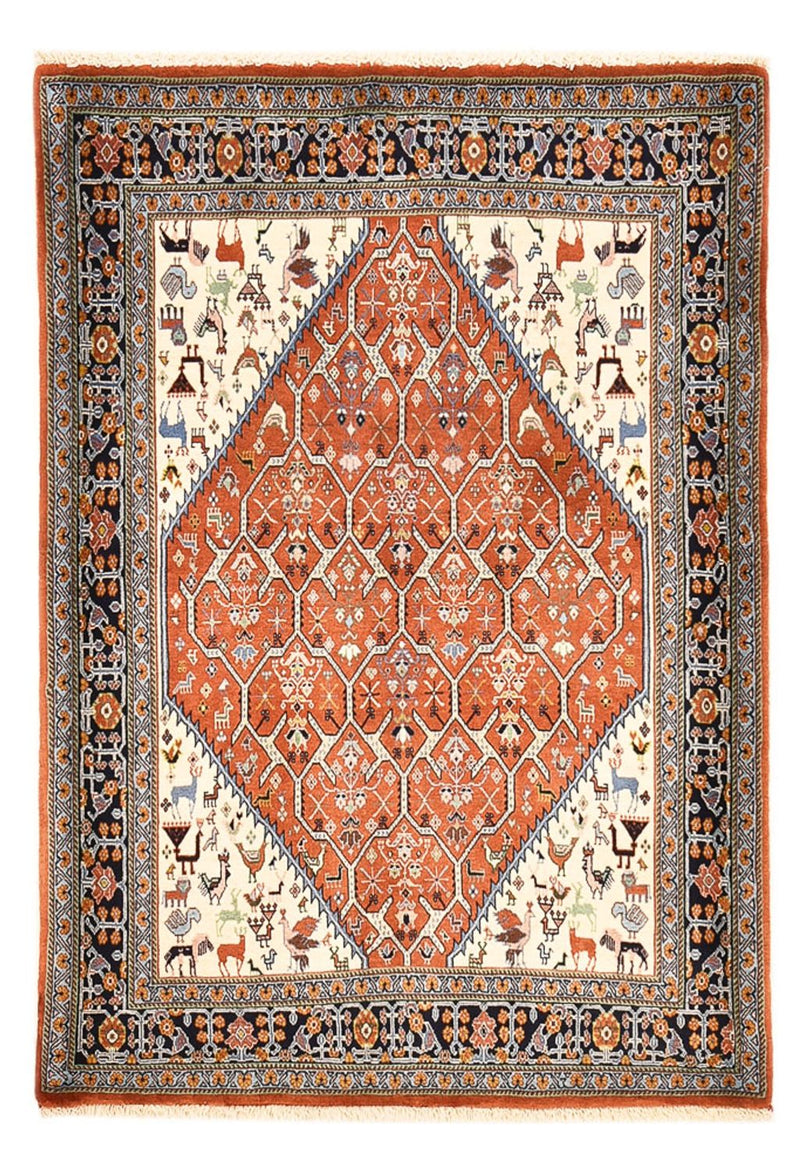 Alfombra Gabbeh - Persa Kashkuli - 152 x 112 cm - multicolor
