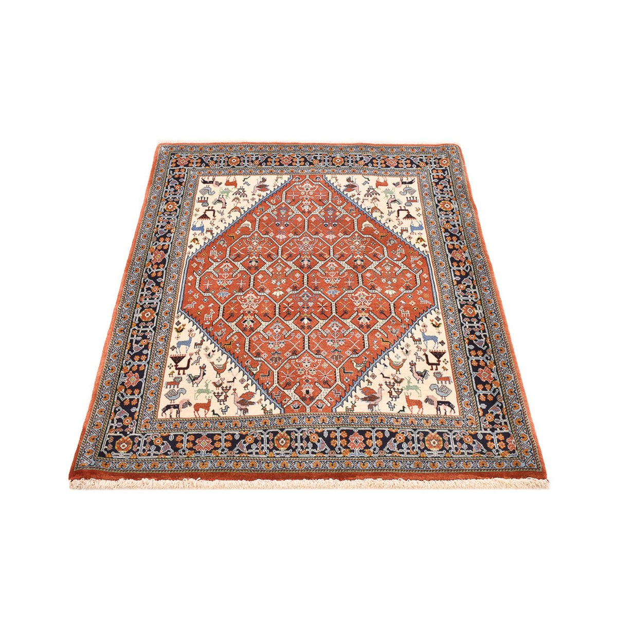 Alfombra Gabbeh - Persa Kashkuli - 152 x 112 cm - multicolor