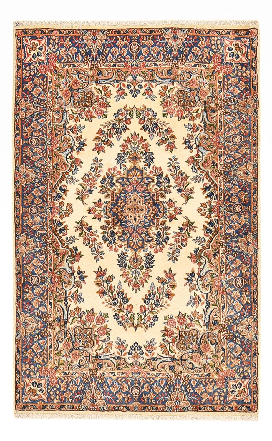 Alfombra persa - Real - 152 x 97 cm - crema
