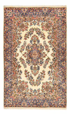Alfombra persa - Real - 152 x 97 cm - crema