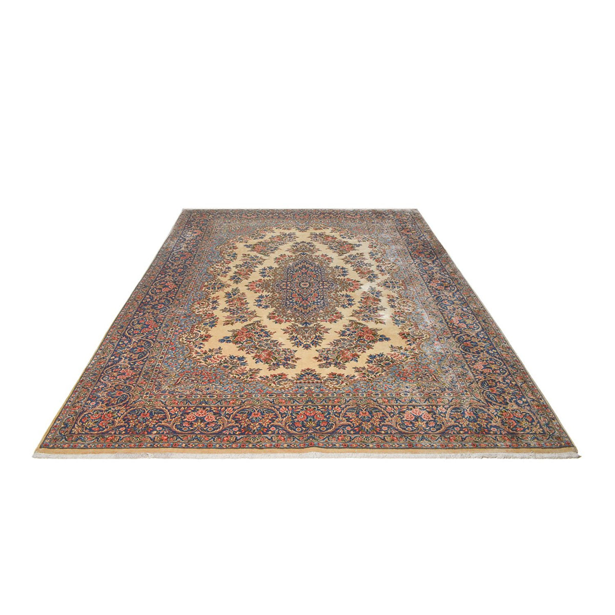 Alfombra persa - Real - 336 x 248 cm - gris