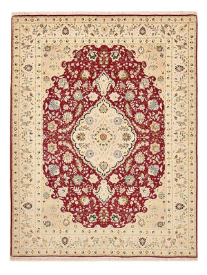 Alfombra Persa - Tabriz - Real - 210 x 153 cm - rojo