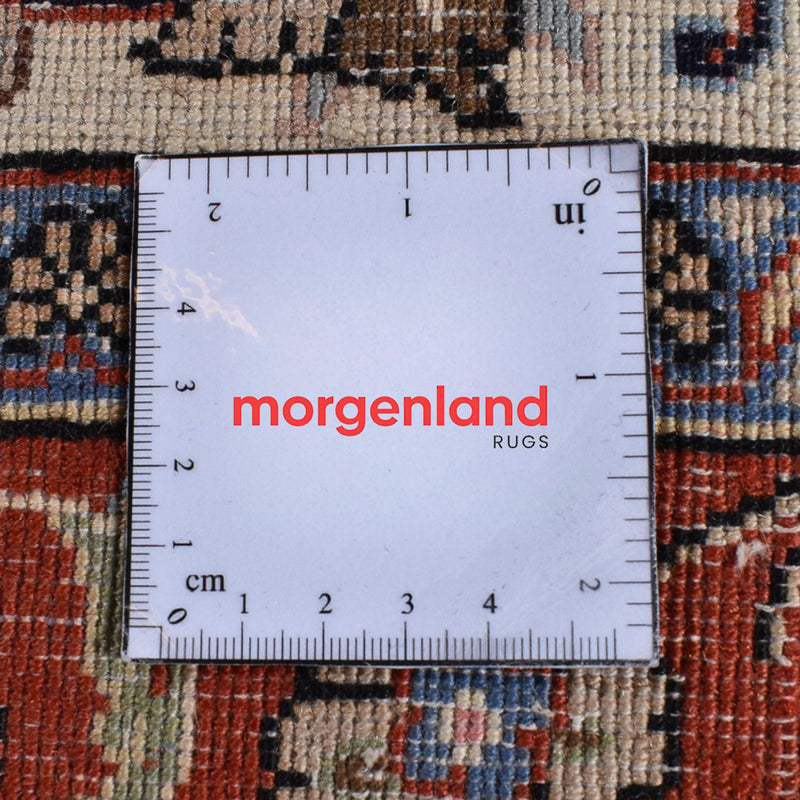 Alfombra persa - Clásica - Real - 388 x 300 cm - azul oscuro