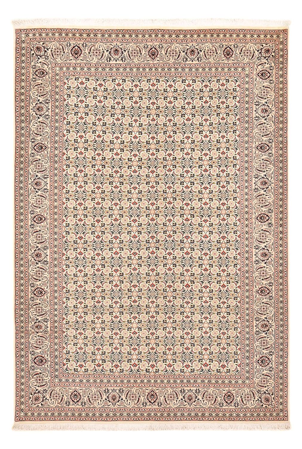 Alfombra Persa - Tabriz - Real - 297 x 200 cm - beige claro